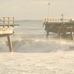 Lauderdale-by-the-Sea pier seriously damaged by Hurricane Nicole