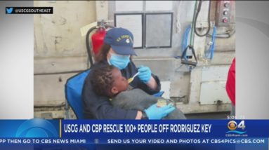 More than 100 migrants rescued off Rodriguez Key