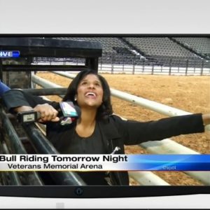 Morning Show Moments: Melanie as a professional bull rider