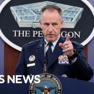 Watch Live: Pentagon Press Secretary Air Force Brig. Gen. Pat Ryder holds briefing | CBS News