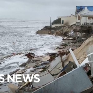 Nicole batters Florida's east coast, leaving major damage