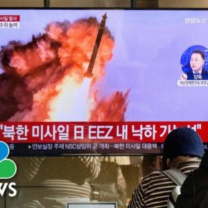 North Korea Fires Ballistic Missile That Had Capability To Hit U.S.