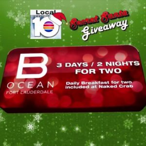 Joseph VanValkenburg wins 3 day/2 night stay for two at B Ocean Fort Lauderdale