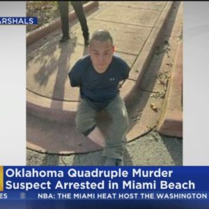 Oklahoma murder suspect arrested in Miami Beach