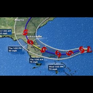 WATCH LIVE: MODELS, TRACK, MORE, Nicole expected to become hurricane with path  over Central Florida