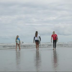 Professional surfers compete in Jacksonville Beach despite Nicole