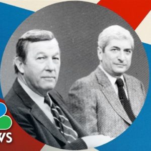Roger Mudd And Marvin Kalb, Co-Moderators Of 'Meet The Press' (1984-1985)