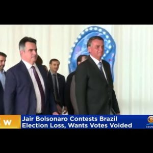 Bolsonaro Wants Electronic Votes Voided After Losing Presidential Election In Brazil