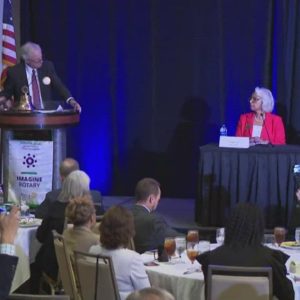 Seven of the nine Jacksonville mayoral candidates introduce themselves