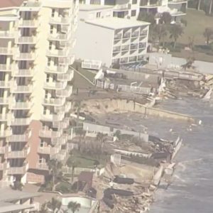 Some buildings at risk of collapse along shore in Volusia