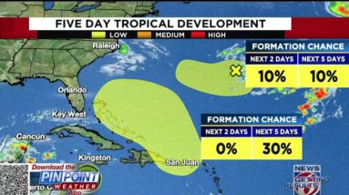 Tropics Watch: Development possible near Florida