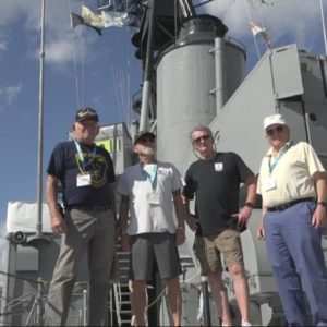 Veterans tour USS Orleck in Jacksonville Veterans Day weekend reunion