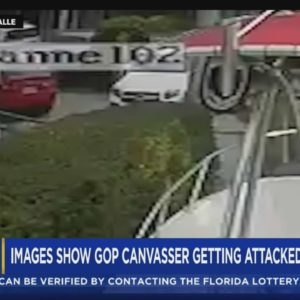 Video show moments before GOP canvasser attacked in Hialeah