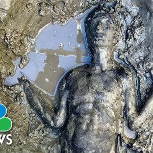 Video Shows Newly Discovered Ancient Roman Bronze Statues