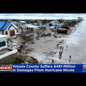 Volusia County Suffers $481 Million In Damages From Hurricane Nicole