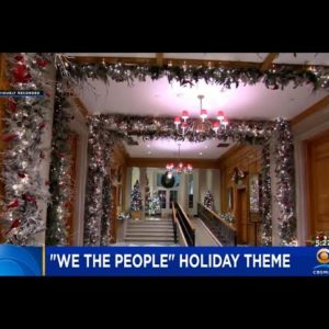 "We The People" Holiday Decoration Theme Unveiled At White House