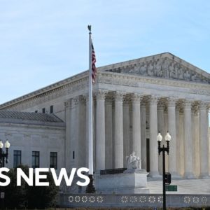 Supreme Court hears 1st Amendment case, McDonald's testing new tech and more | CBS News