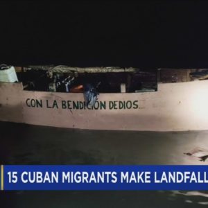 15 Cuban migrants picked up in Florida Keys