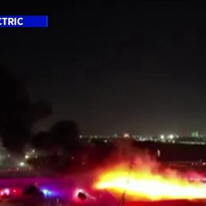 4 injured when fireworks explode inside Orange County warehouse