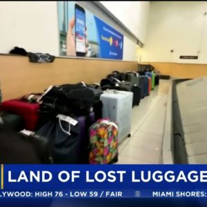 Alabama center sells unclaimed luggage