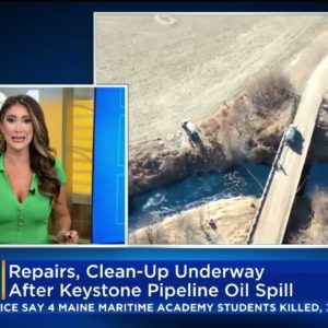 Cleanup Begins After 588,000 Gallons Of Oil Spill From Keystone Pipeline Near Kansas-Nebraska Border
