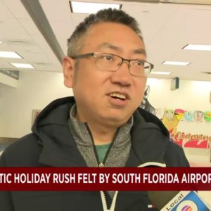 Travelers at FLL experiencing more cancellations, delays on Christmas Day