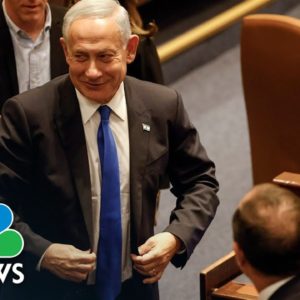 Benjamin Netanyahu Back In Office As Israel's Prime Minister