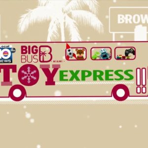 Big Bug Toy Express to make 9 stops on Friday