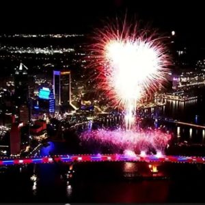 Celebrating New Year's Eve in Downtown Jacksonville