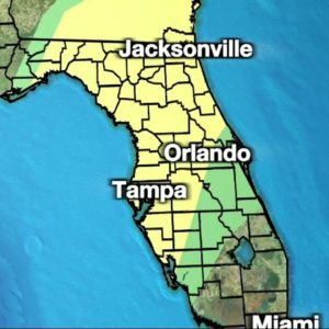 Cold front brings severe weather threat to Central Florida