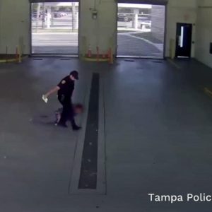 Florida police officer fired after video shows him dragging woman into jail