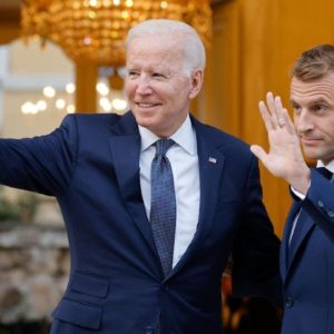 Bidens welcome French President Macron, wife Brigitte to White House in 1st state visit | full video