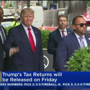 Donald Trump's Tax Returns Scheduled To Be Released On Friday