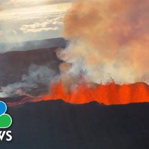 Residents Concerned Hawaii's Mauna Loa Eruption Might Block Main Highway