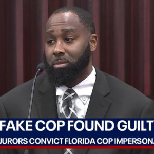 Fake Florida cop convicted of raping Tampa woman