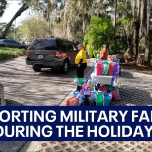 Florida non-profits give gifts, meals to military families