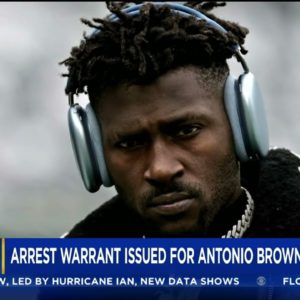 Arrest Warrant Issued For Former NFL Player Antonio Brown Over Alleged Domestic Battery Incident