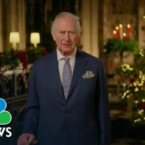 Full Video: Charles III Delivers First Christmas Broadcast As King