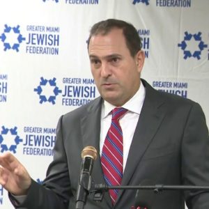 Local leaders gather in South Florida to speak out against the rise in Anti-Semitism