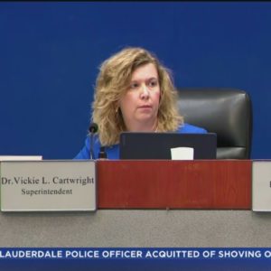 Broward School Board to discuess the fate of Superintendent Dr. Vickie Cartwright