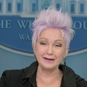 Cyndi Lauper at White House briefing: "We can rest easy" with signing of marriage equality bill