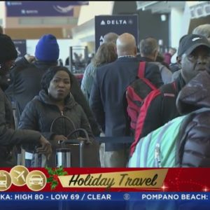 Hundreds of flights canceled due to winter weather