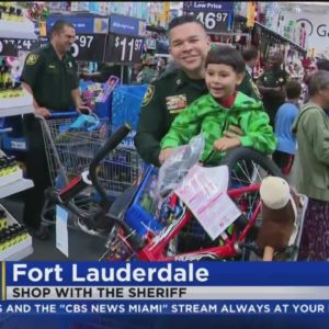 Hundreds of kids get to "Shop with the Sheriff"