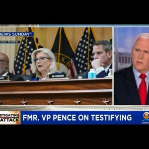 Pence: Testifying Before January 6 Committee Would "Establish A Terrible Precedent"
