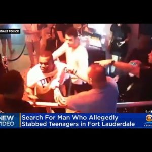 Search Continues For Man Accused Of Stabbing Two Teens In Ft. Lauderdale Nightclub