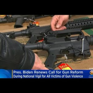 "It's just sick" - Pres. Biden Renews Calls For An Assault Weapons Ban