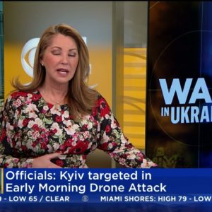 Kyiv Targeted In Early Morning Drone Attack By Russia