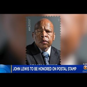 Late Civil Right Icon Rep. John Lewis Honored With Postage Stamp