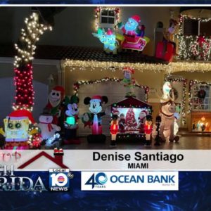 Light Up South Florida: Denise Santiago spreads playful holiday cheer