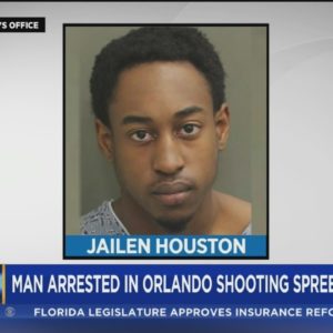 Man charged in Orlando shooting spree, two women hurt